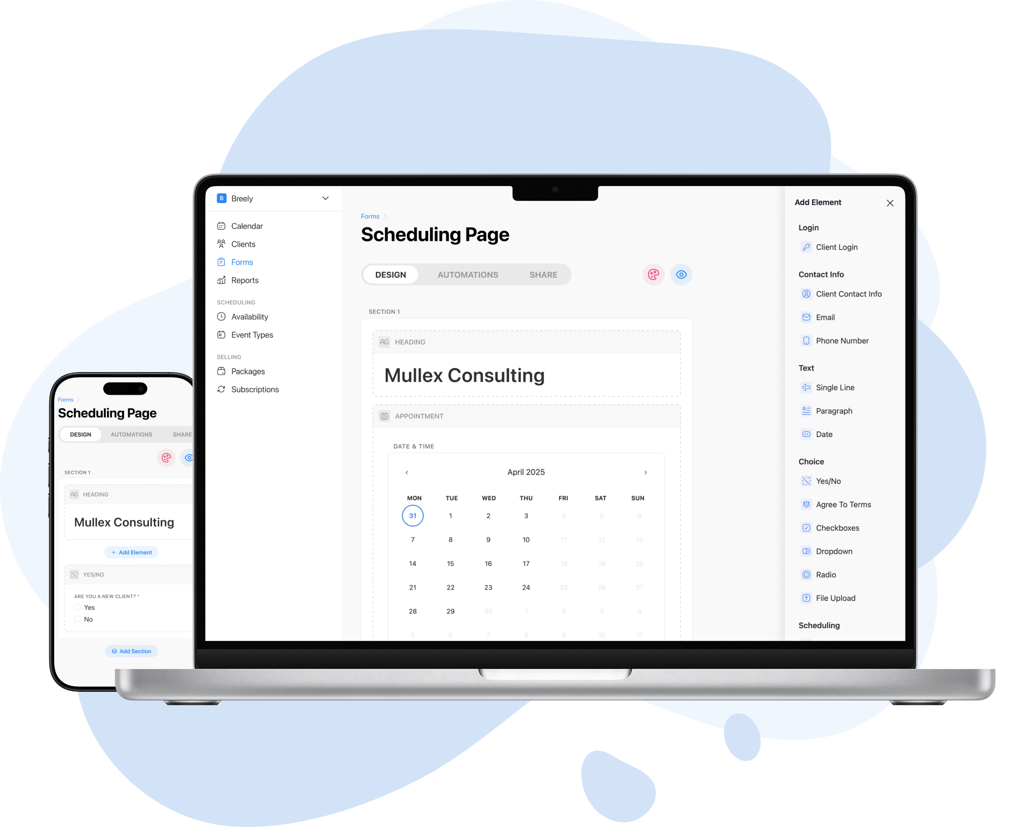 Breely on Multiple Devices